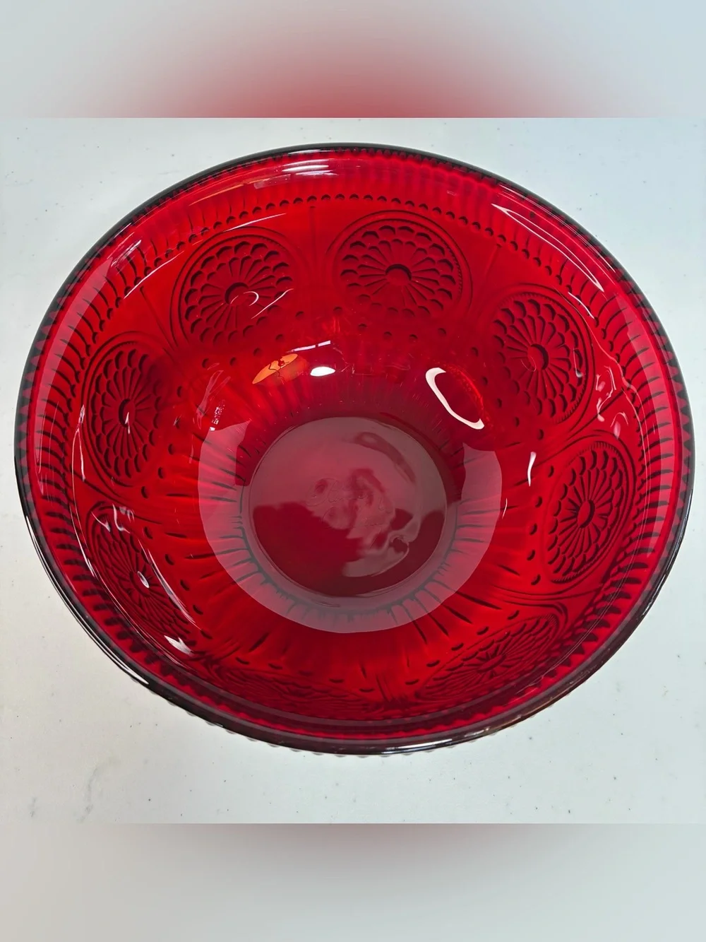 Pioneer Woman Glass Lg Serving Bowl Adeline 9